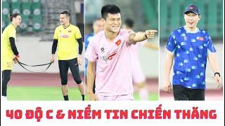 HLV Kim Sang Sik - Hoàng Đức - Tiến Linh - Tuấn Hải - Iraq vs đội tuyển Việt Nam