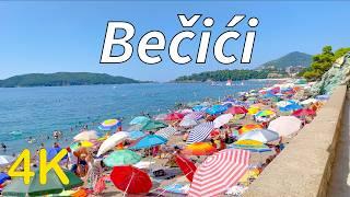 Becici Montenegro 4K Walking Tour 2024