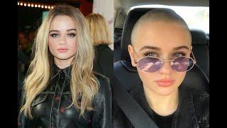 EPIC Joey King SHAVED her head 3 Times !!! Actress Headshave Compilation