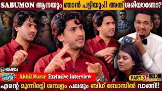 Akhil Marar Exclusive Interview Part 03 | Bigg Boss | Jasmin | Sabumon | Milestone Makers