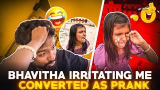 Bhavitha cried| Irritating gone wrong | Mr Sudeep #vlog #prankvlog #irritating