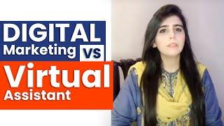 Digital Marketing VS Amazon Virtual Assistant Course | How to decide?