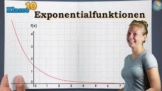 Exponentialfunktionen || Klasse 10  Wissen