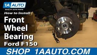 How To Replace Front Wheel Bearing Hub Assembly 04-08 Ford F150