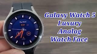 Galaxy Watch 5 49 / Cent Luxury Watch Face For Your Smartwatch