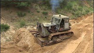 Мега сила бульдозер Т-100 СССР! Powerful bulldozer T-100! Made in Russia