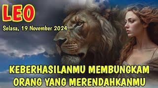 Leo  Hidupmu dipenuhi badai rejeki hari ini November 2024 - ramalan zodiak