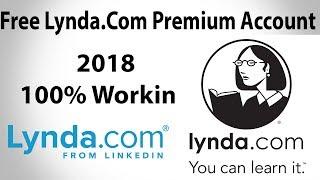 100% 2018 Free Lynda Premium Account for Lifetime | Jahan Numma