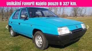 Unikátní Škoda Favorit na prodej. Najeto pouze 8 327 km.