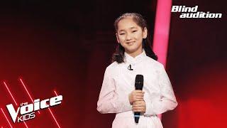 Amintsetseg.B - "Eejiin Buuvein Duu" - Blind Audition - The Voice Kids Mongolia 2024