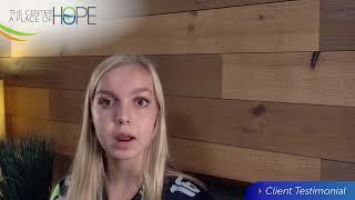 The Center • A Place of HOPE: Client Testimony about healing her anxiety and depression