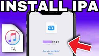 How To download And Install IPA File on IPhone IOS (2024)