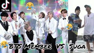 BTS funnytik tok video|| BTS Member VS Suga|| BTS Army on funny tik tok