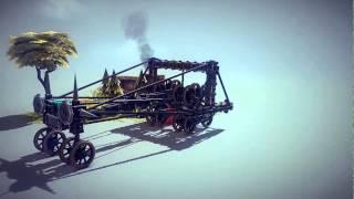 Besiege - Unnecessarily complicated way of transportation.