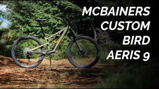 2023 Bird Aeries 9 Bike Check And Review by Calum McBain Enduro World Cup Racer