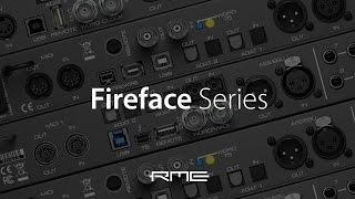 RME Audio Fireface Series