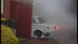 Fiat 125 Burnout