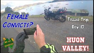 Exploring Backroads & Cascades Female Factory - Tasmania On Two Wheels Tour - Part 15