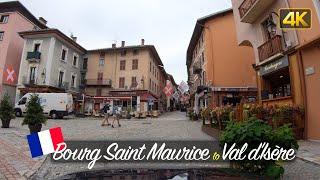 Driver's View: Bourg Saint Maurice to Val d'Isère, France 