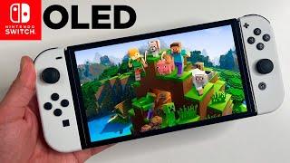 Minecraft OLED Nintendo Switch Gameplay