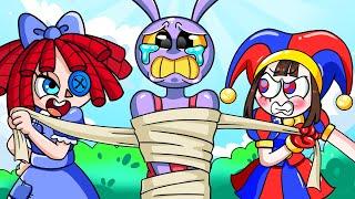 POMNI & JAX & RAGATHA Love Triangle?! The Amazing Digital Circus UNOFFICIAL 2D Animation