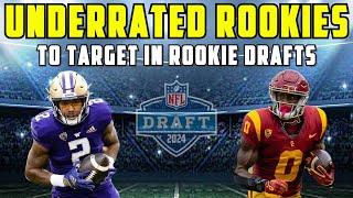 UNDERRATED Rookies To Target In Rookie Drafts | 2024 Dynasty Fantasy Football