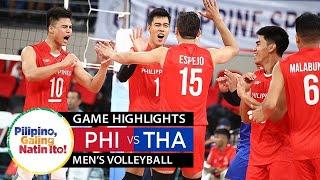 Philippines vs. Thailand - December 8, 2019  Men's Volleyball  Set 5 Highlights   2019 SEA Games