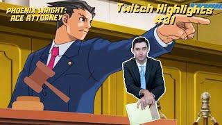 Real Lawyer Plays Phoenix Wright: Ace Attorney | AttorneyTom Stream Highlights #31