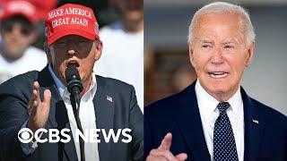 Trump leading Biden nationally and in swing states after debate, CBS News poll finds