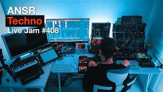 Techno LiveJam-408 with TR-8S + TB-03  + Eurorack Modular