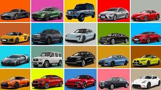 Famous Car Brands and Their Supercars, Suv's, Electric cars, Sedans and Coupes.