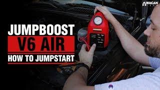 JumpBoost V6 Air - How to Jump Start a car (#7550) - How to use! Wagan Tech