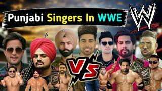 Punjabi Singers In WWE || Punjabi Singers Fight || Funny Conservation || The Mohsin Tv