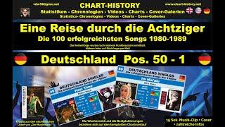 DS Top Hits Deutschland Singles 1980-1989 Pos. 50 - 1 vdw56.