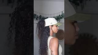 My go-to hat hairstyle! ‍️