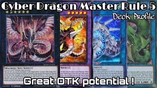 YU-GI-OH! CYBER DRAGON MASTER RULE 5 DECK PROFILE [YGO PRO]