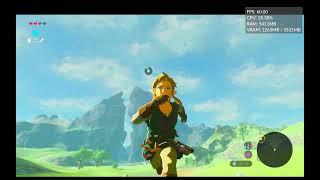 Botw link running animation