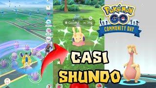 GOOMY CASI SHUNDO ¡EL MEJOR COMMUNITY DAY de POKEMON GO!