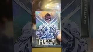 Shatterstar Marvel Metal Card