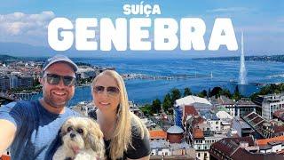 O que fazer em GENEBRA na SUÍÇA em 1 dia | Vlog de viagem