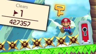 1 in 427,000 beat this | Meet Mario Maker 2's Hardest Level