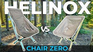 HELINOX Chair Zero vs High Back: Which ULTRALIGHT Backpacking Chair Do You Choose?