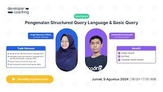 #DevCoach 163: Data Science | Pengenalan Structured Query Language & Basic Query