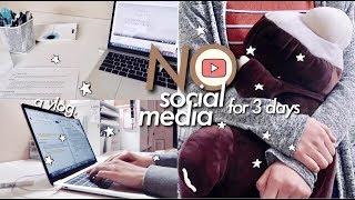 Social Media Detox #VLOG  Final IB Assignments