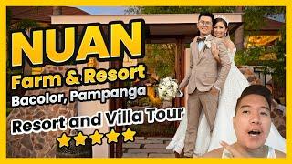 Nuan Farm and Resort Bacolor Pampanga Villa Tour and Night Tour - Staycation and Wedding Preparation