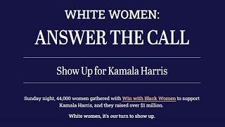 White Women: Answer the Call 2024