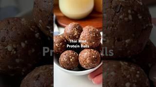 Thin Mint Protein Balls | Eating Bird Food #highprotein #highproteindiet #proteinsnack