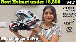 Best Budget Helmet | MT Thunder 3 Pro Blaze | Used for 12k kms already