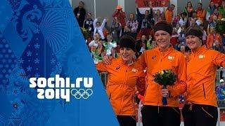 Speed Skating - Ladies' 1500m - Jorien Ter Mors Wins Gold | Sochi 2014 Winter Olympics