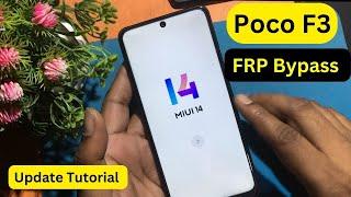 Poco F3 FRP Bypass Tutorial || Unlock After Hard Reset || Account not signed in Solution